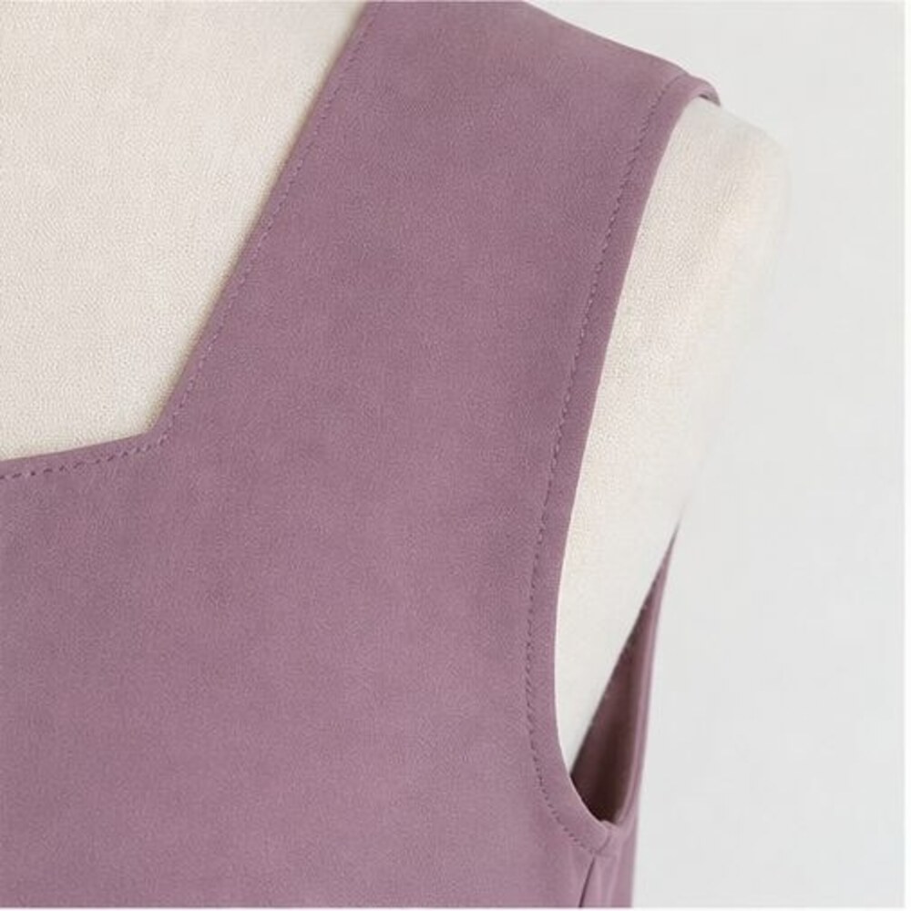 Mauve Ruffle Blouse - Picture 5 of 6